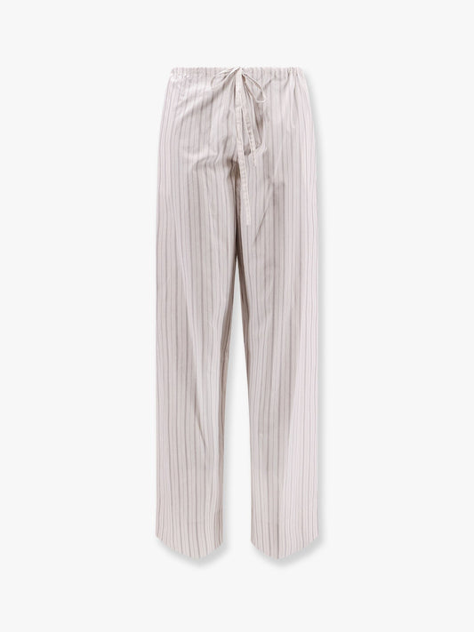 THE ROW Hypnosta organic cotton trousers with drawstring