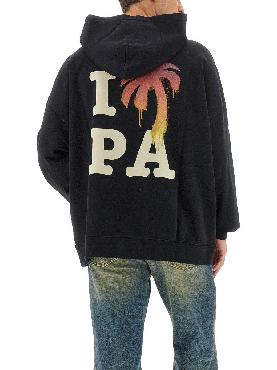 Palm Angels I LOVE PA SWEATSHIRT