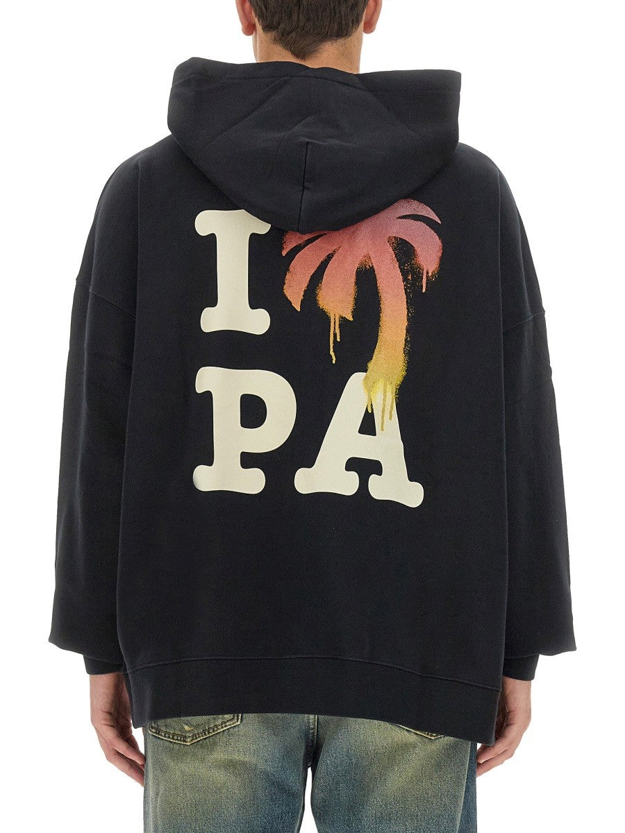 Palm Angels I LOVE PA SWEATSHIRT