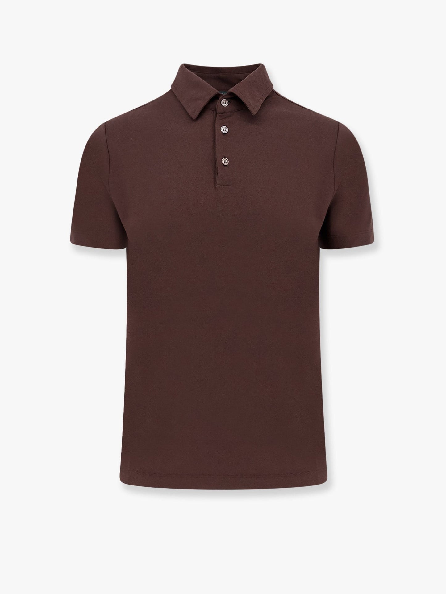 Zanone Icecotton polo shirt with lateral slits