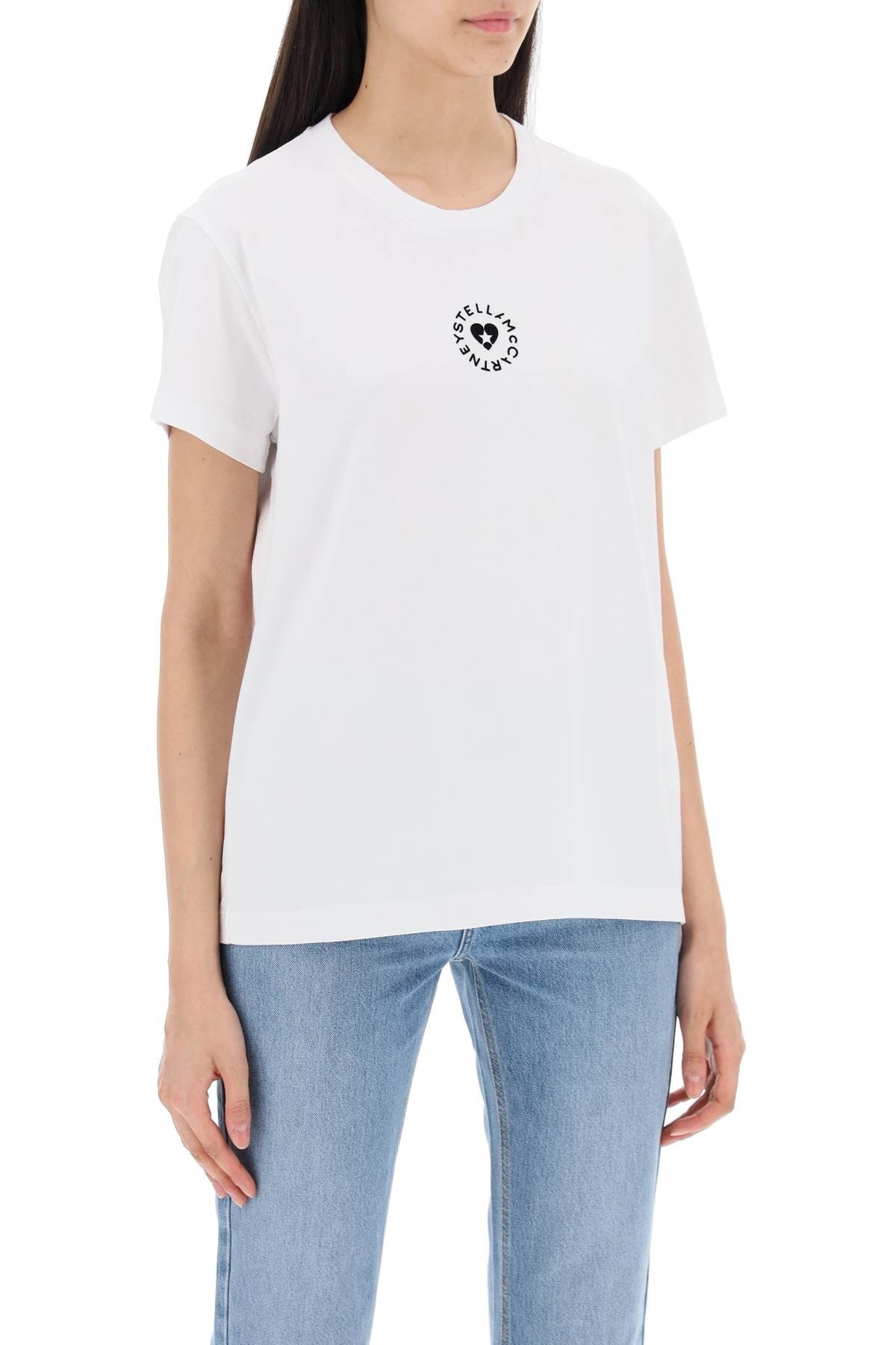 stella mccartney iconic mini heart t-shirt