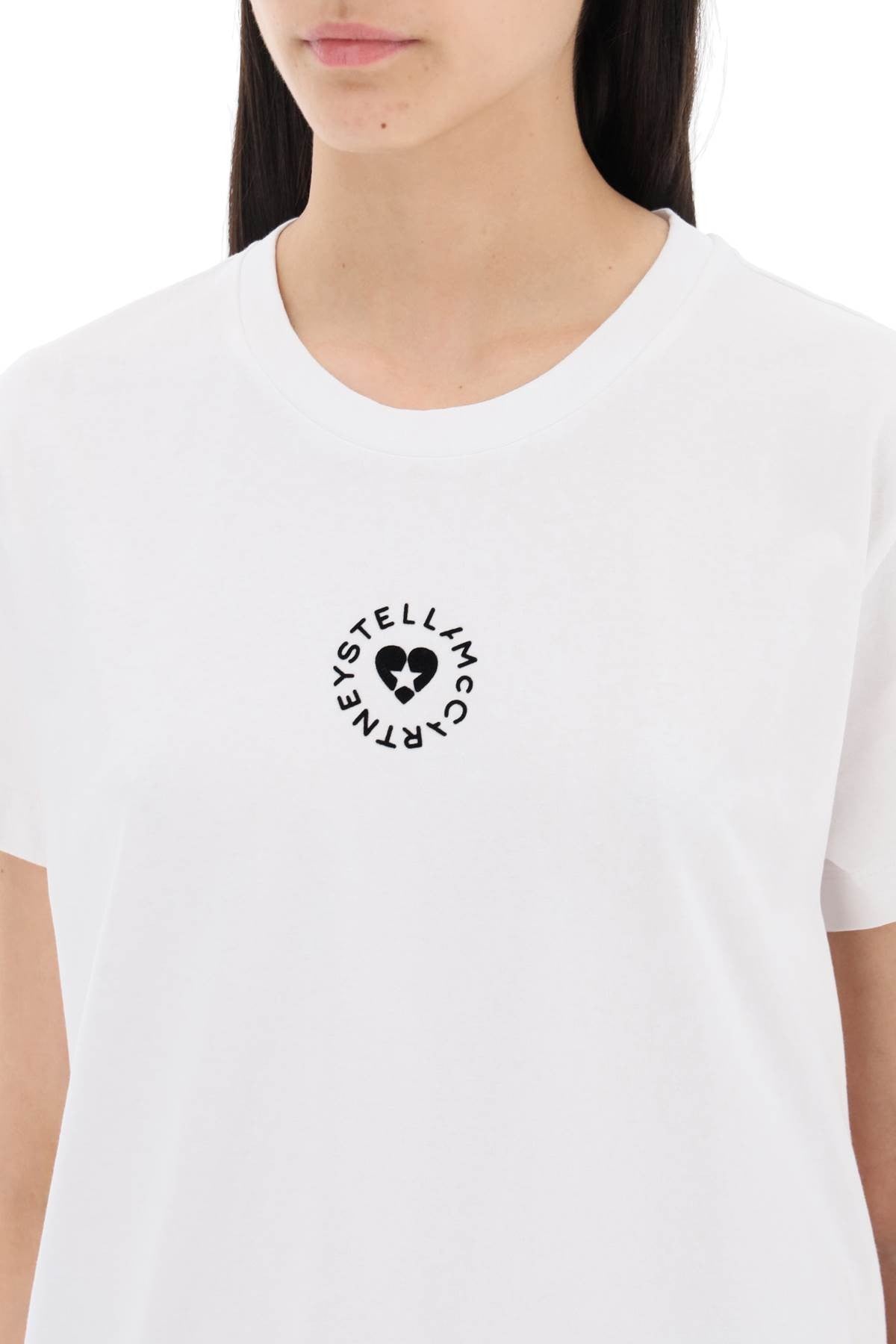 stella mccartney iconic mini heart t-shirt