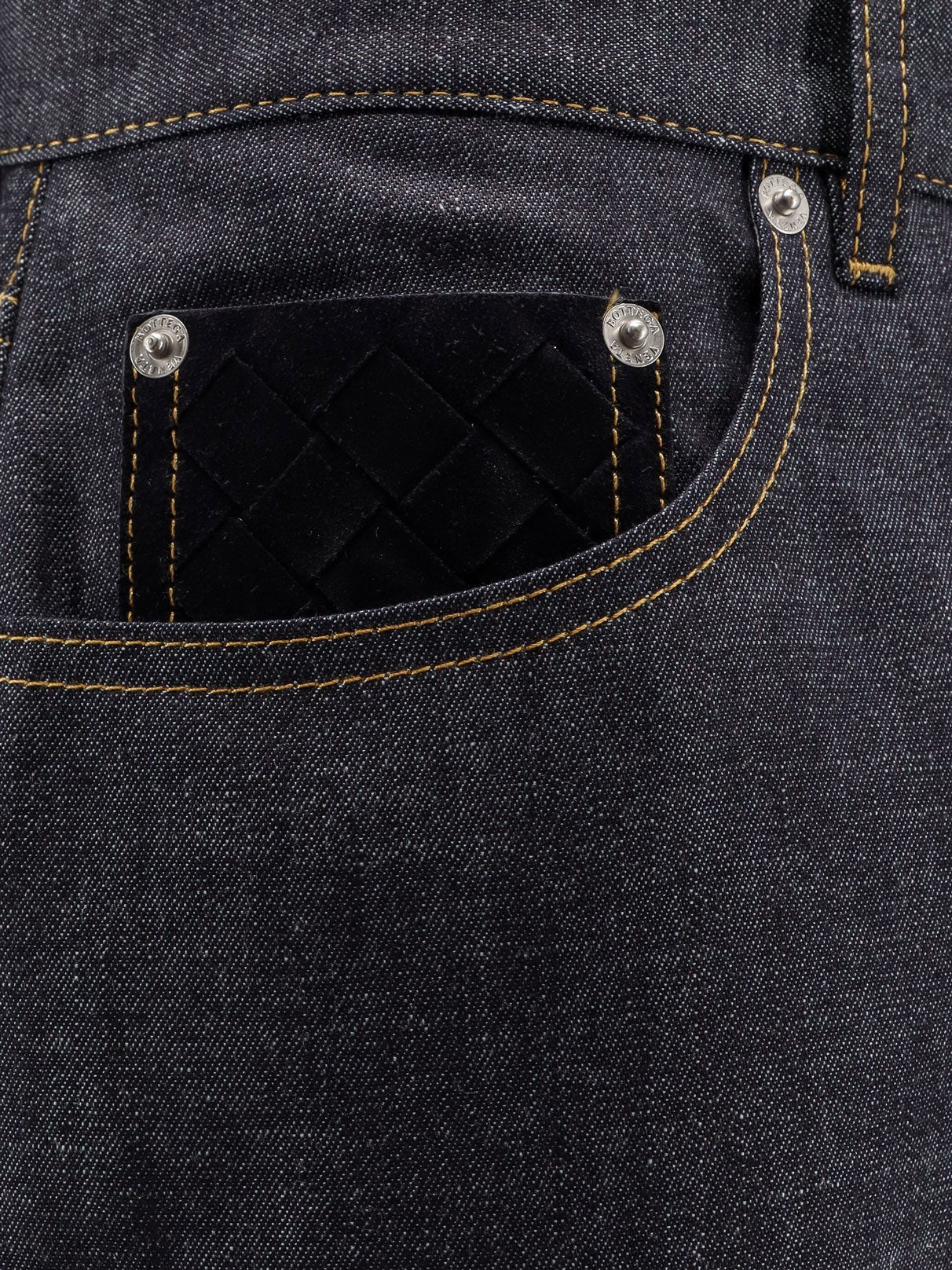 Bottega Veneta Wide leg jeans with turn ups