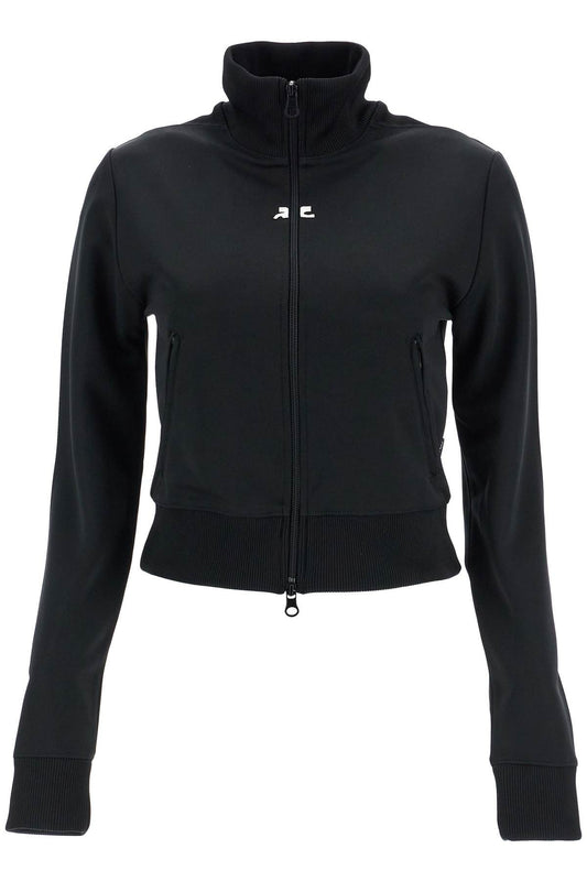 COURREGES interlock track sweatshirt