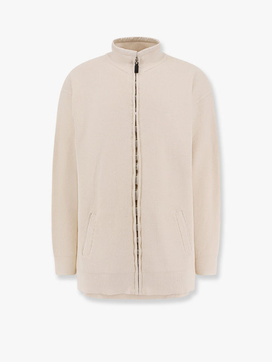 Balenciaga Intertwined cardigan with bb garderobe motif
