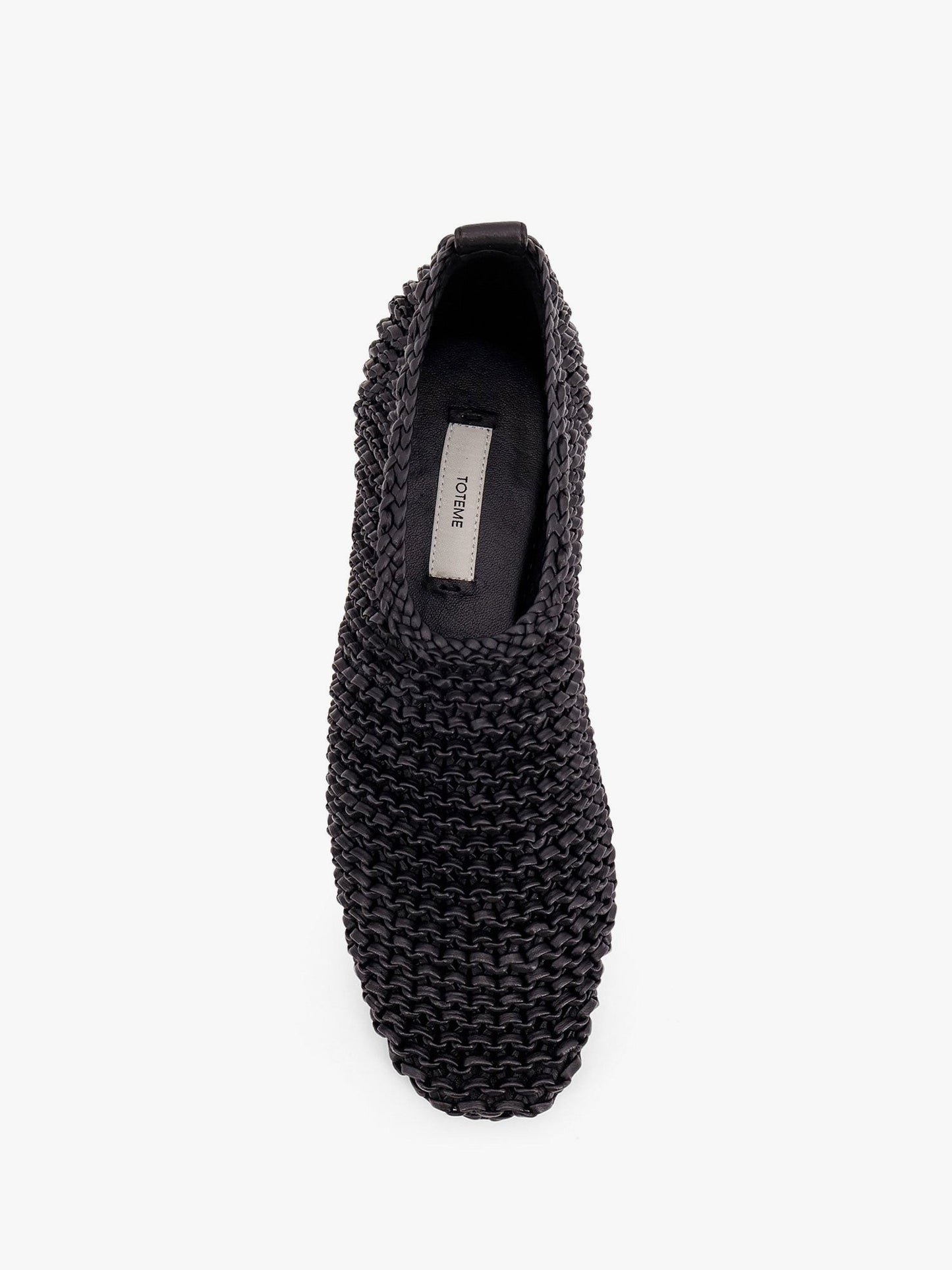 TOTEME Interwined leather ballerinas