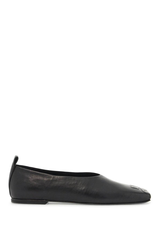 COURREGES ist leather ballet flats