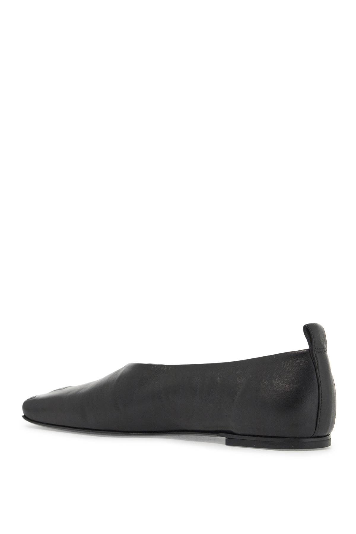 COURREGES ist leather ballet flats