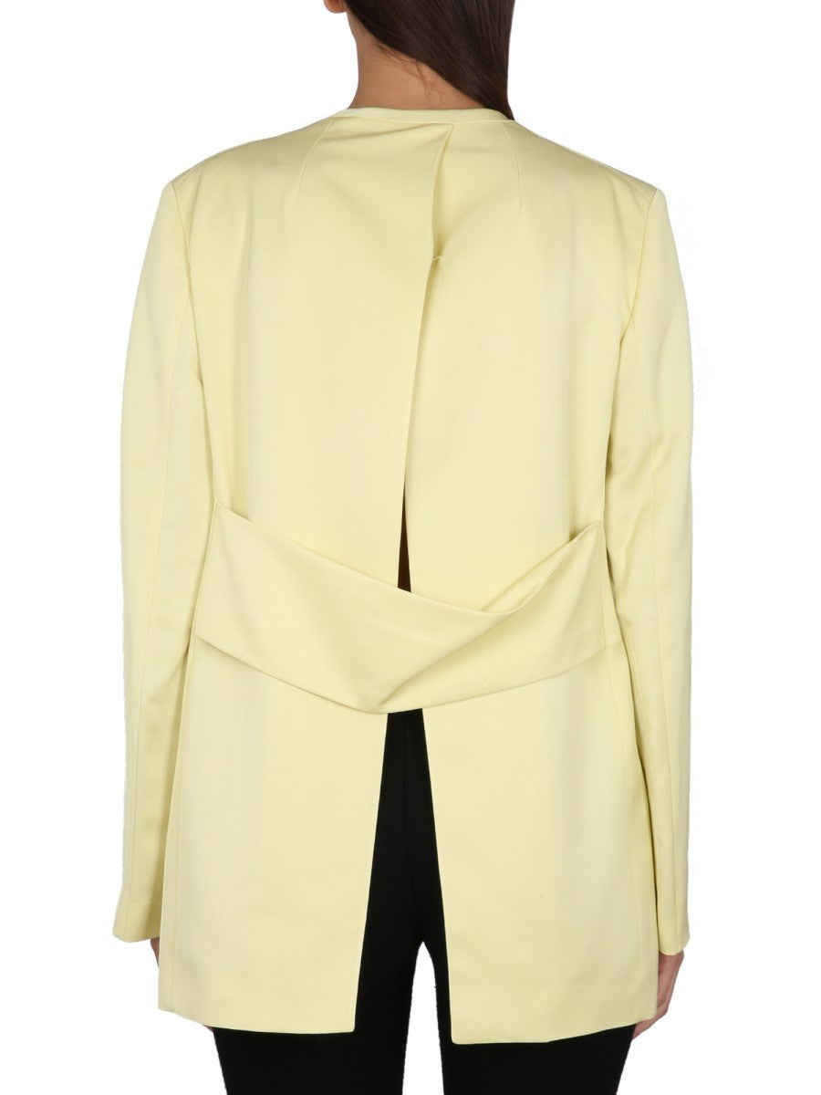 JIL SANDER JACKET WITH BACK SLIT