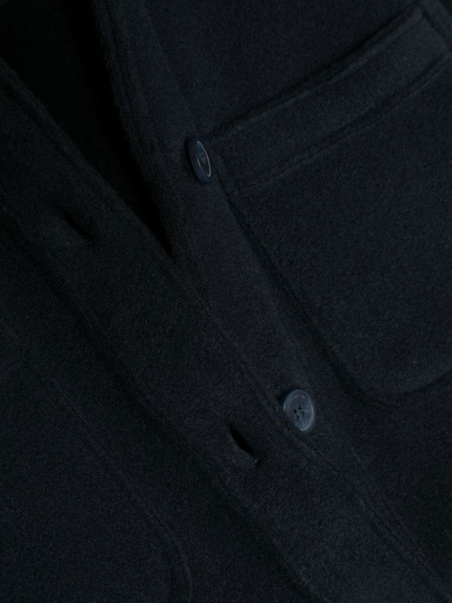 IL GUFO JACKET WITH BUTTONS AND COLLAR