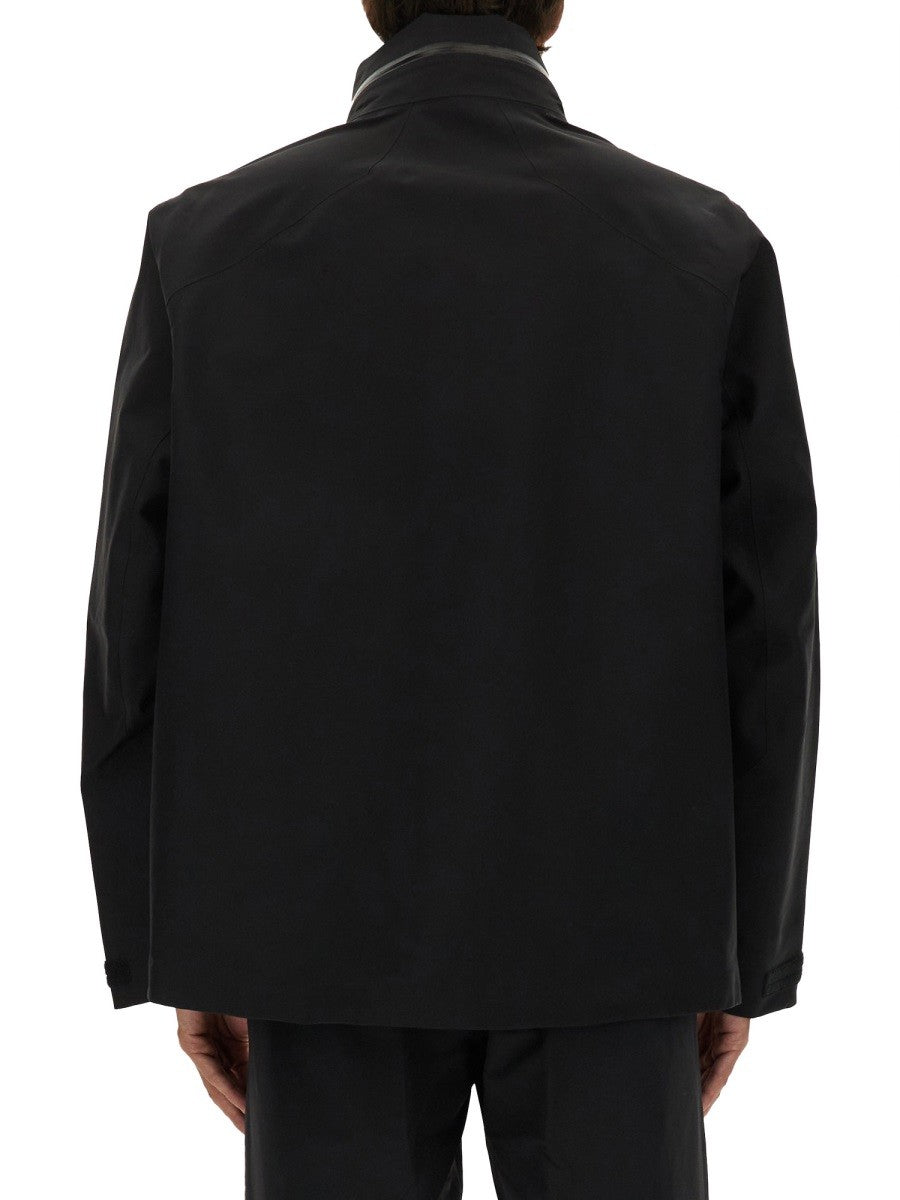 VEILANCE JACKET WITH FOLDABLE HOOD
