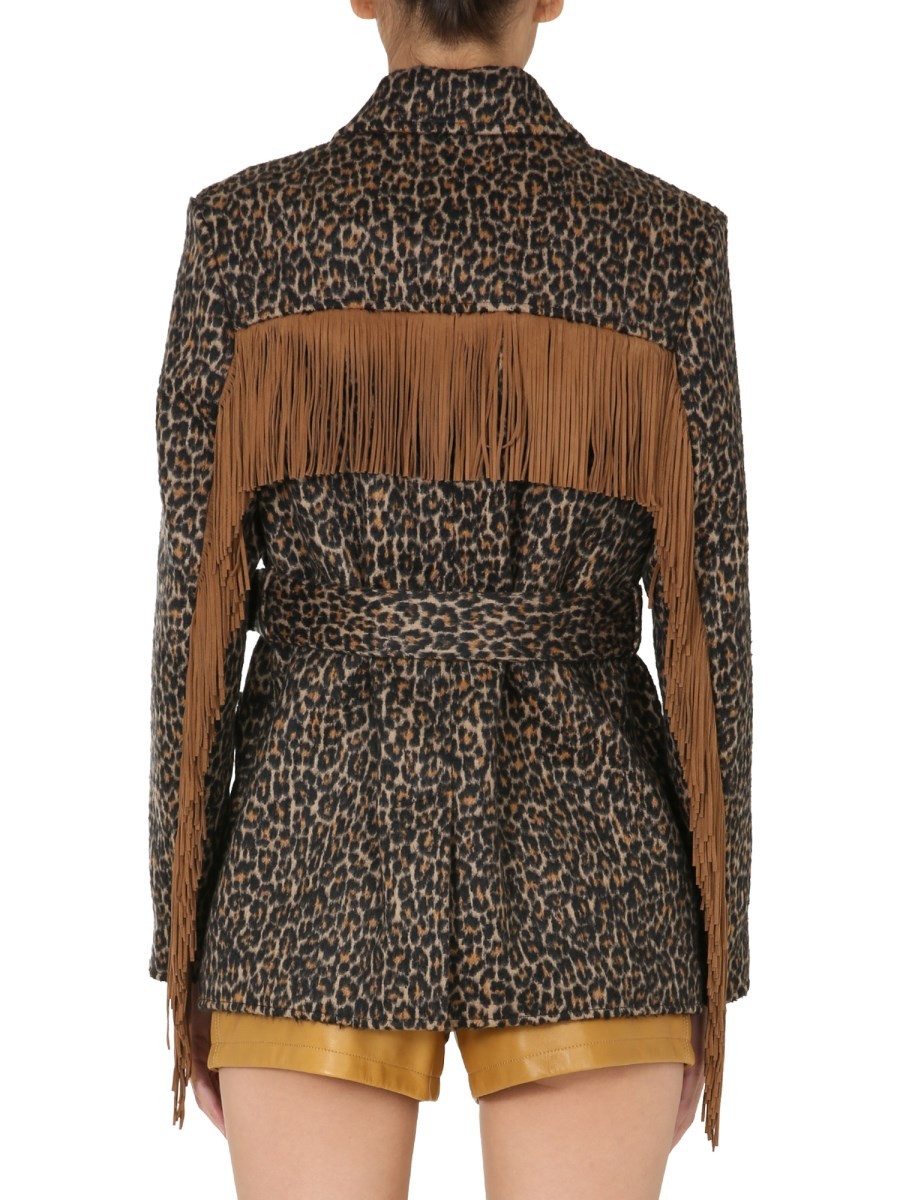 Saint Laurent JACKET WITH FRINGES