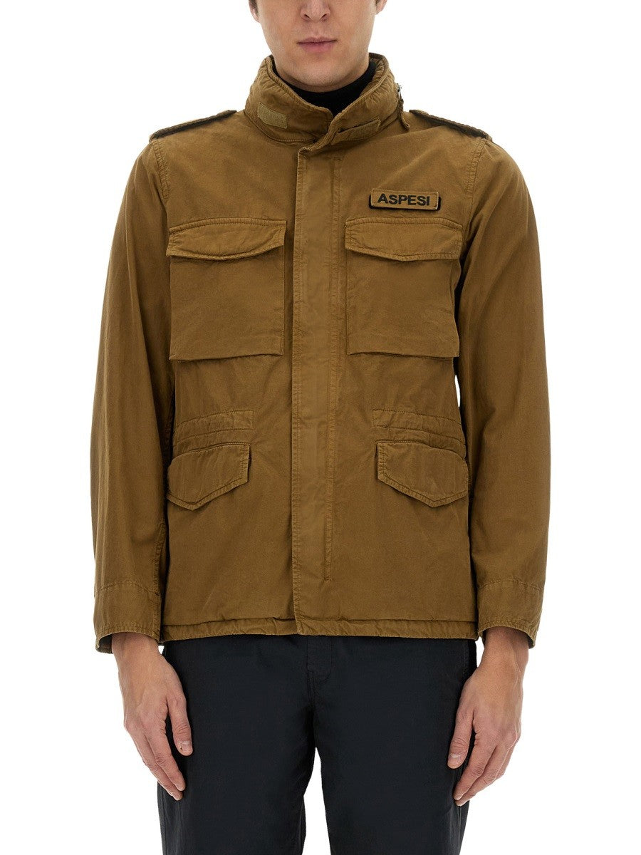 ASPESI JACKET WITH LOGO