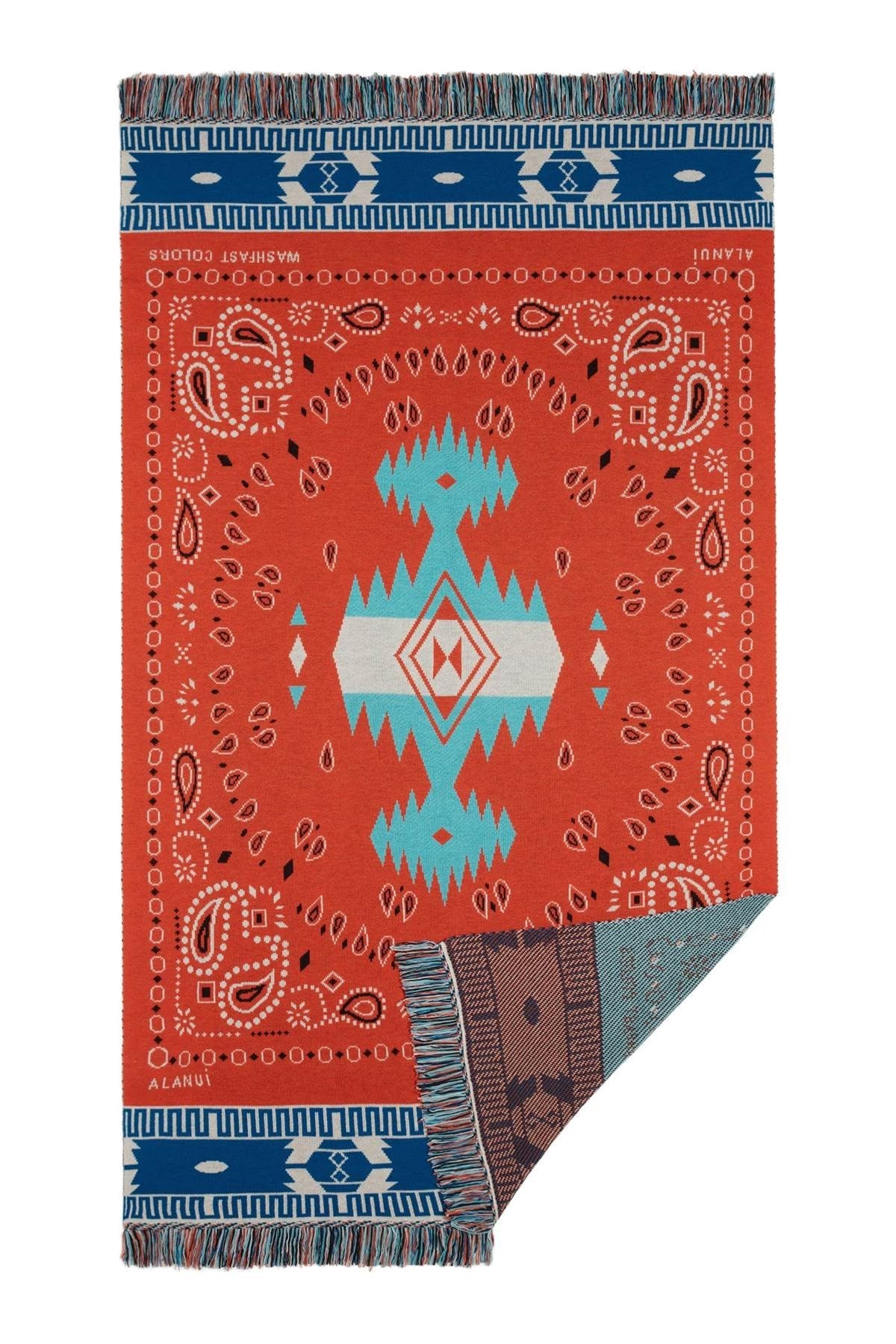 ALANUI jacquard bandana blanket