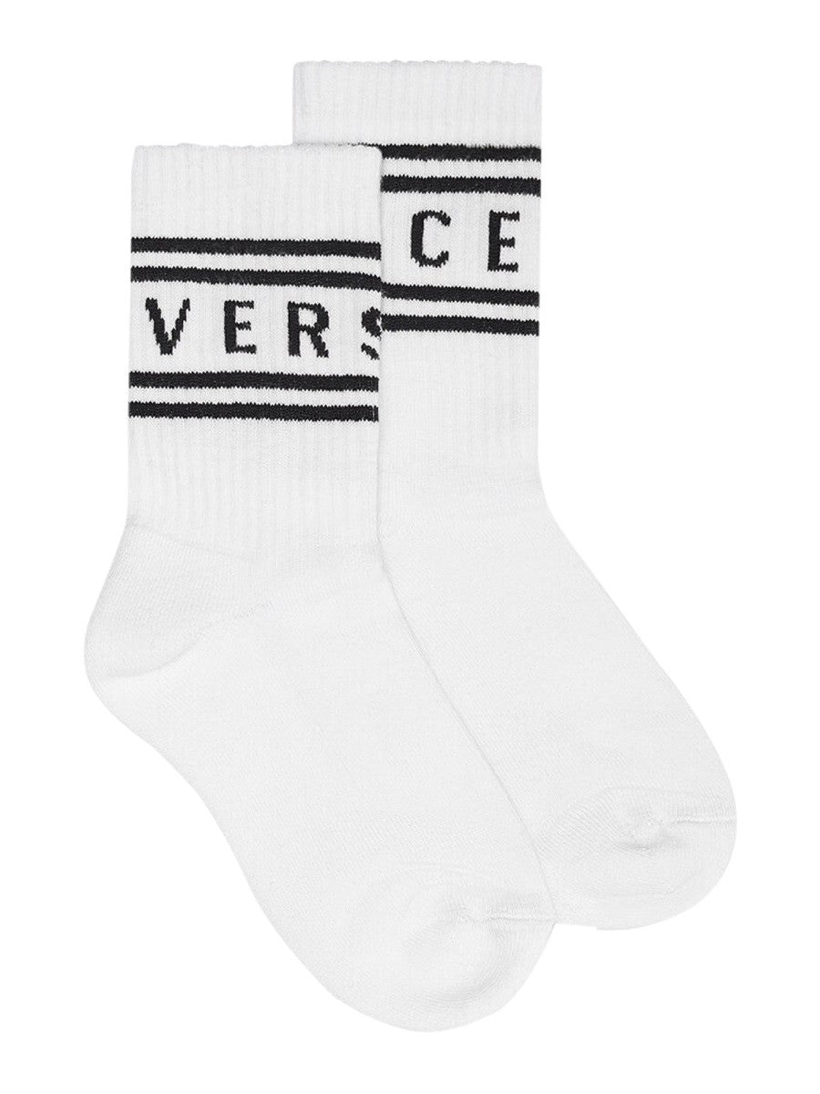 Versace JACQUARD COTTON ELASTOMER SOCKS FOR SOCKS