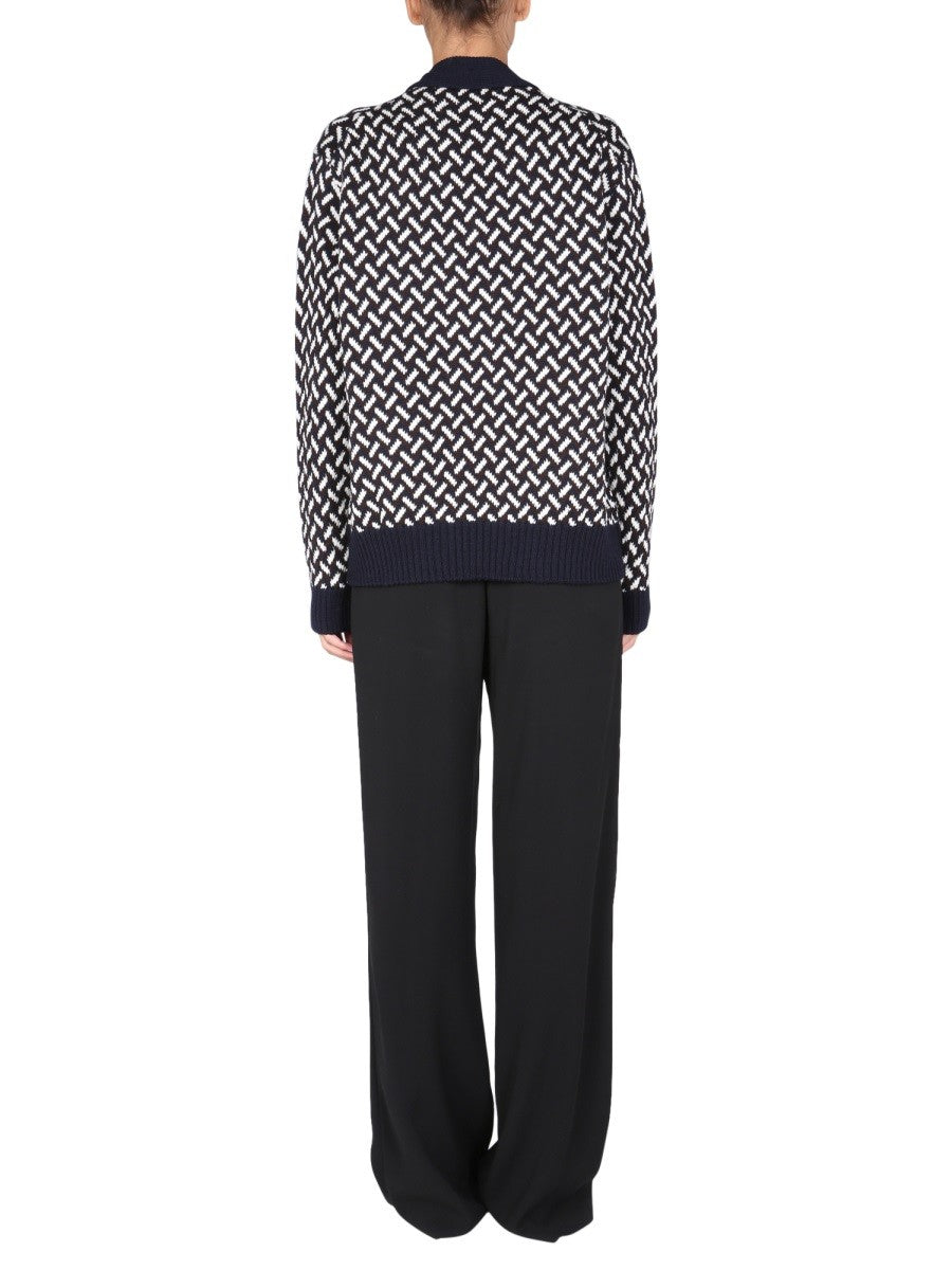 JIL SANDER JACQUARD SWEATER