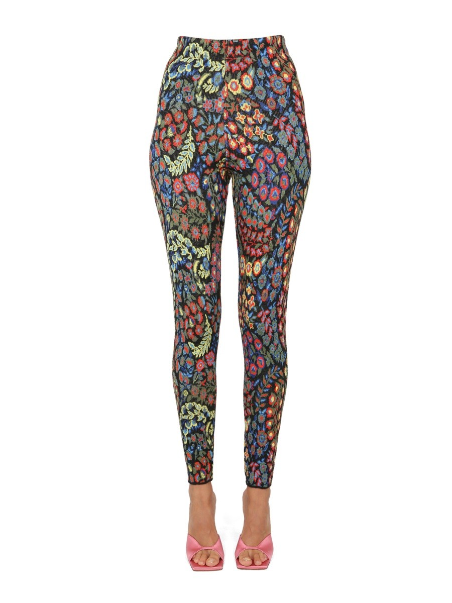 Etro JACQUARD WOOL BLEND TOP AND LEGGINGS