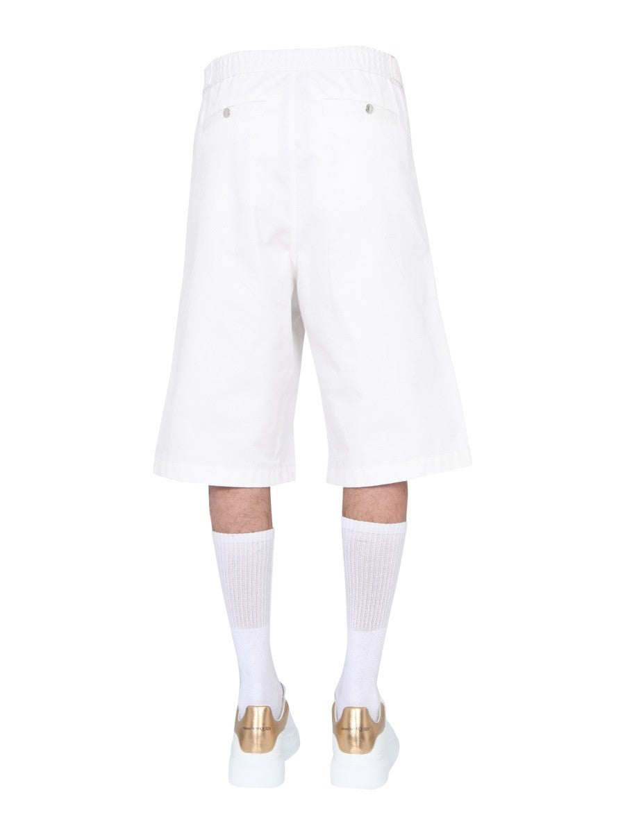 Alexander Mcqueen JAPANESE GABARDINE SHORTS