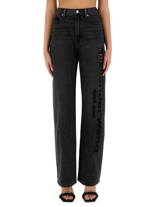 ALEXANDERWANG.T JEANS CUT OUT