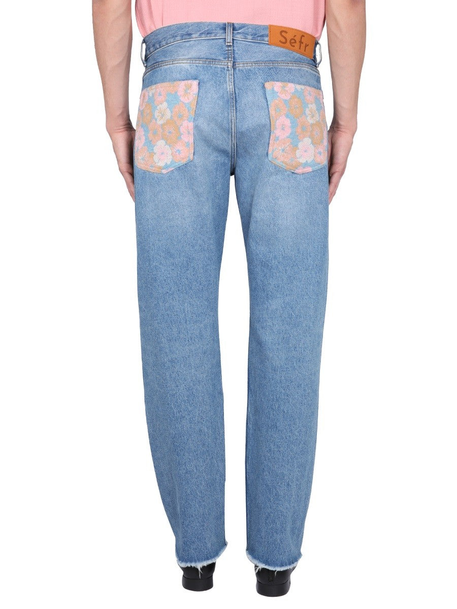 SÉFR JEANS FLOWER