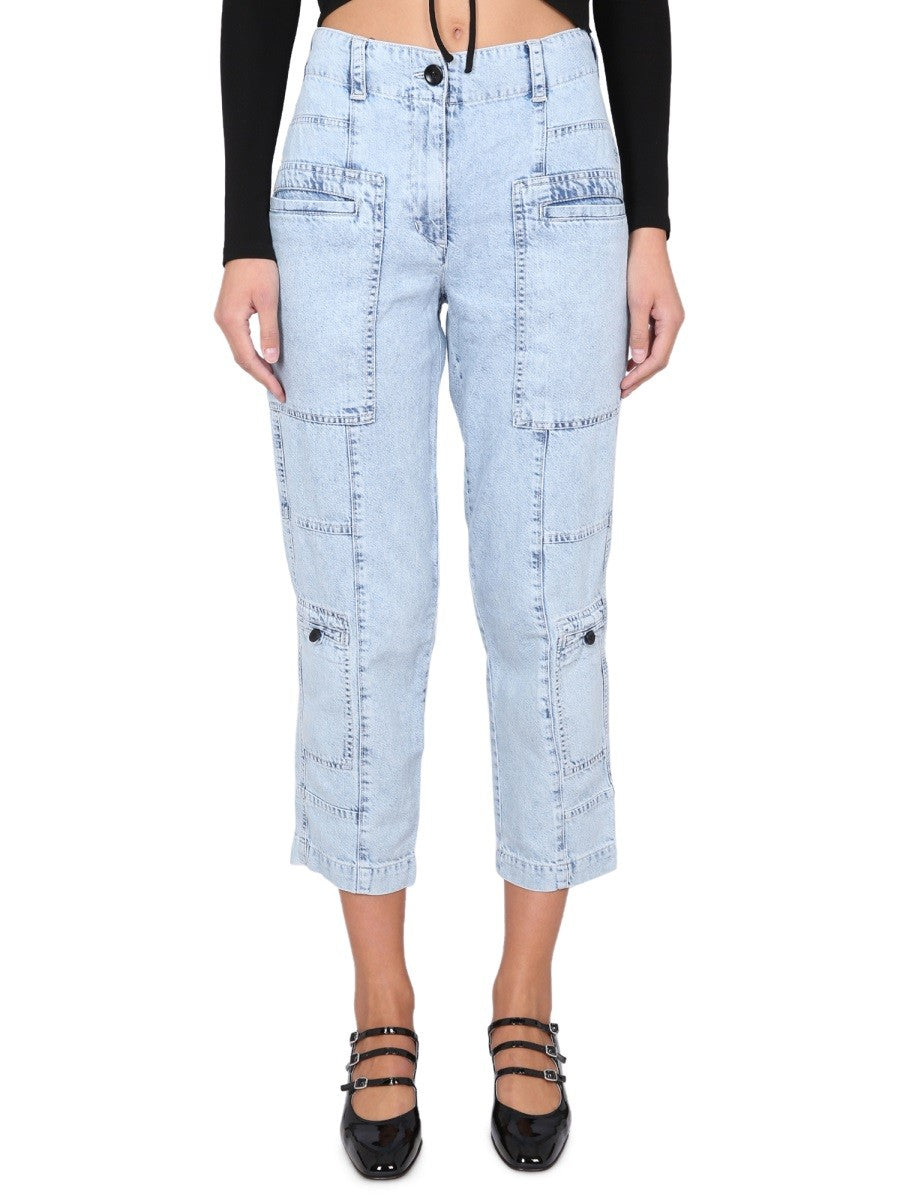 PROENZA SCHOULER WHITE LABEL JEANS IN DENIM