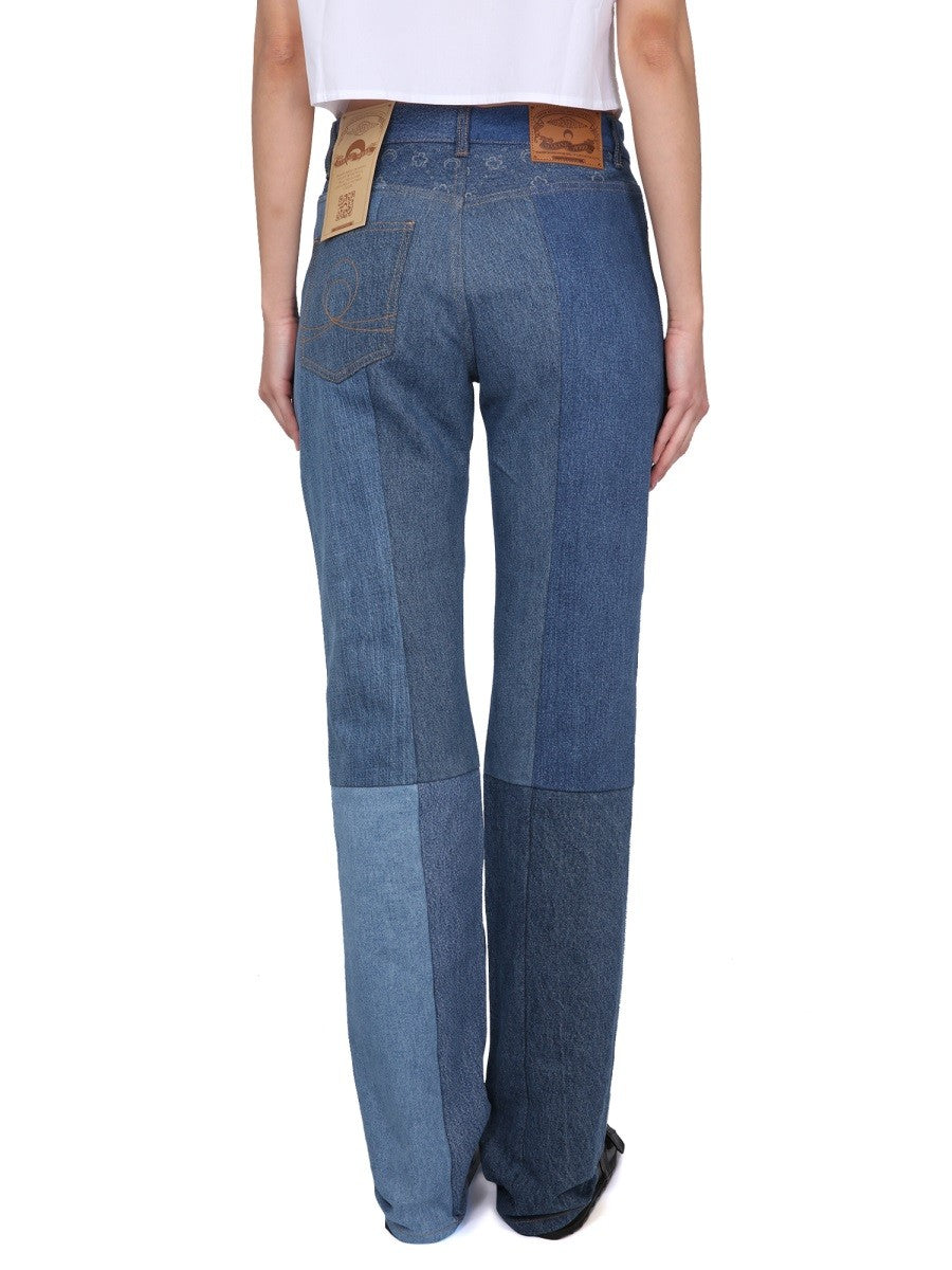 MARINE SERRE JEANS IN DENIM