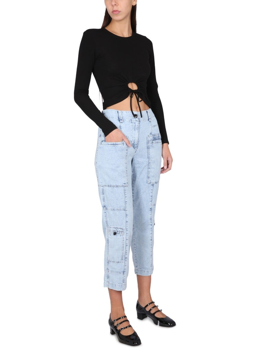 PROENZA SCHOULER WHITE LABEL JEANS IN DENIM