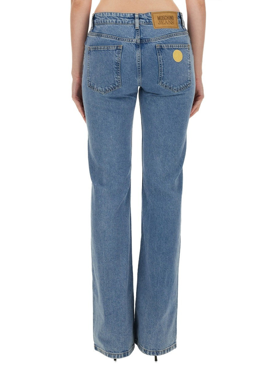 MOSCHINO JEANS JEANS SLASED