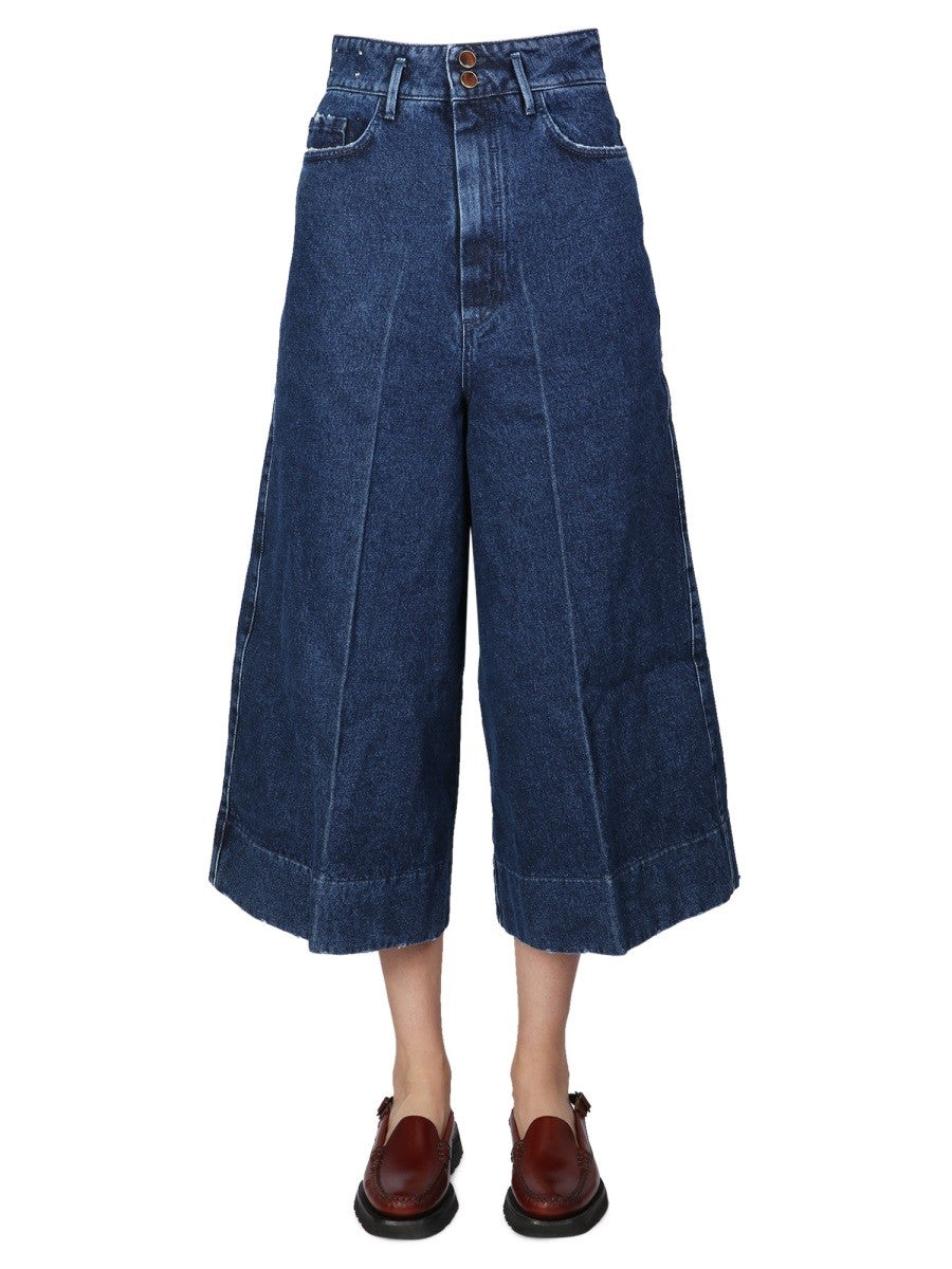 ALYSI JEANS WIDE LEG