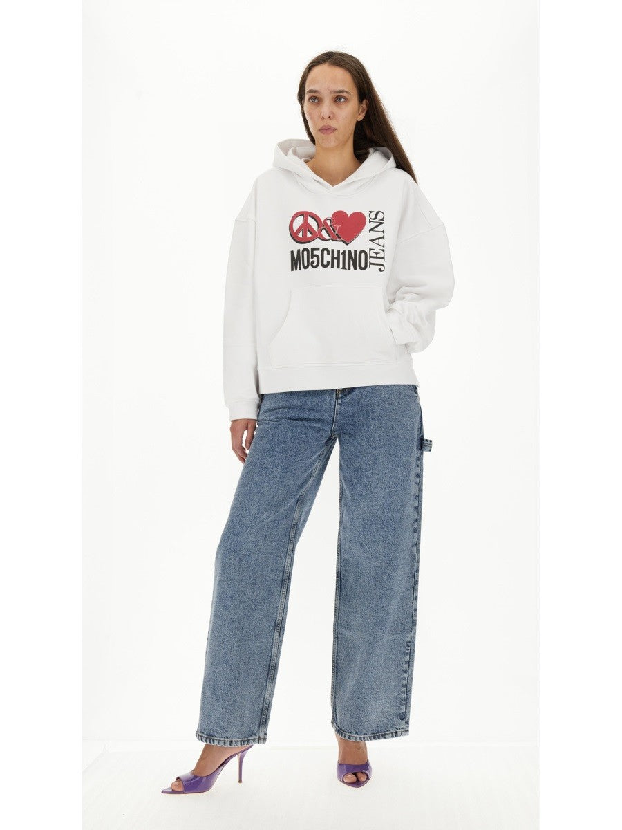 MOSCHINO JEANS JEANS WIDE LEG