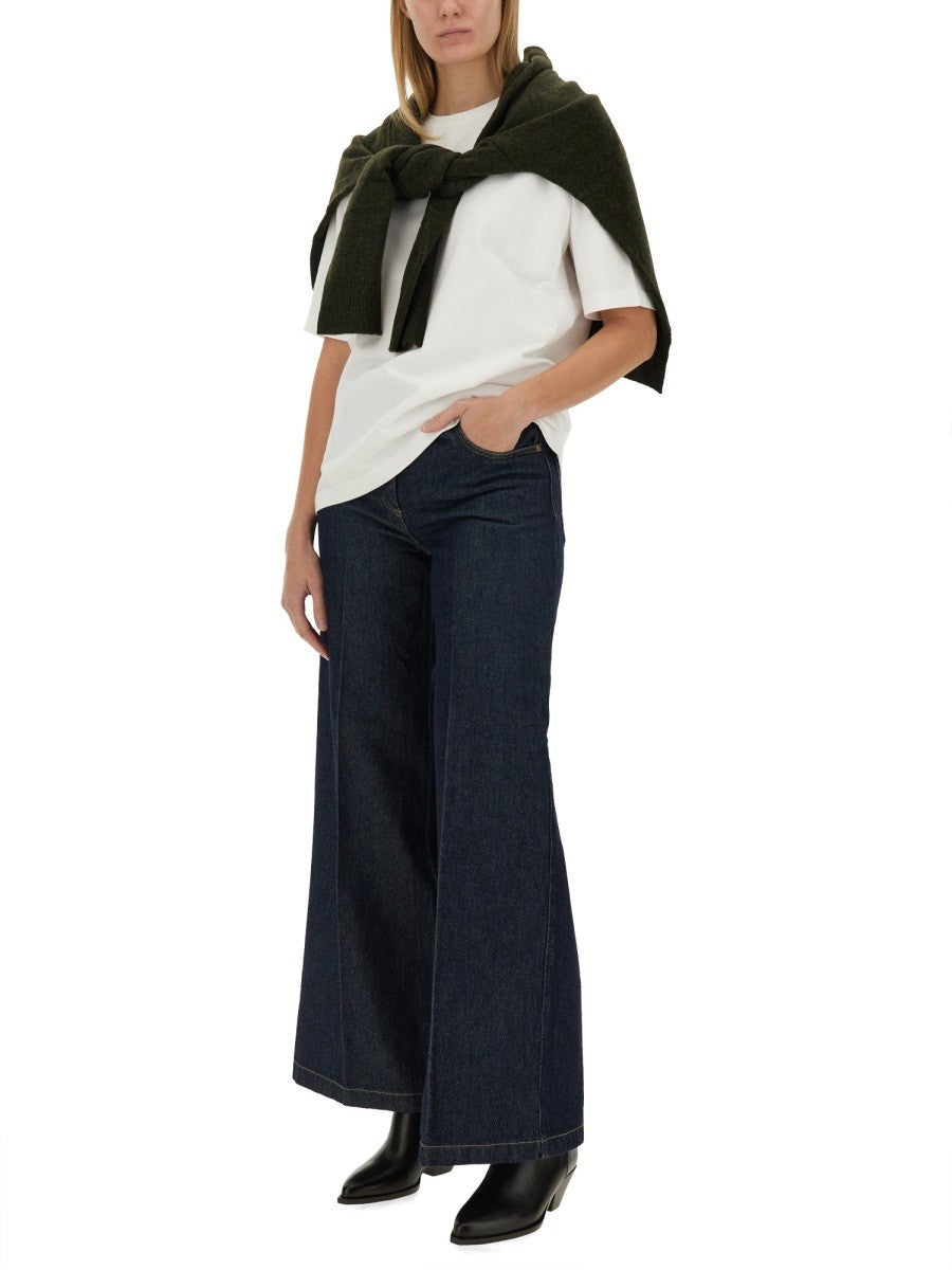 ASPESI JEANS WIDE LEG