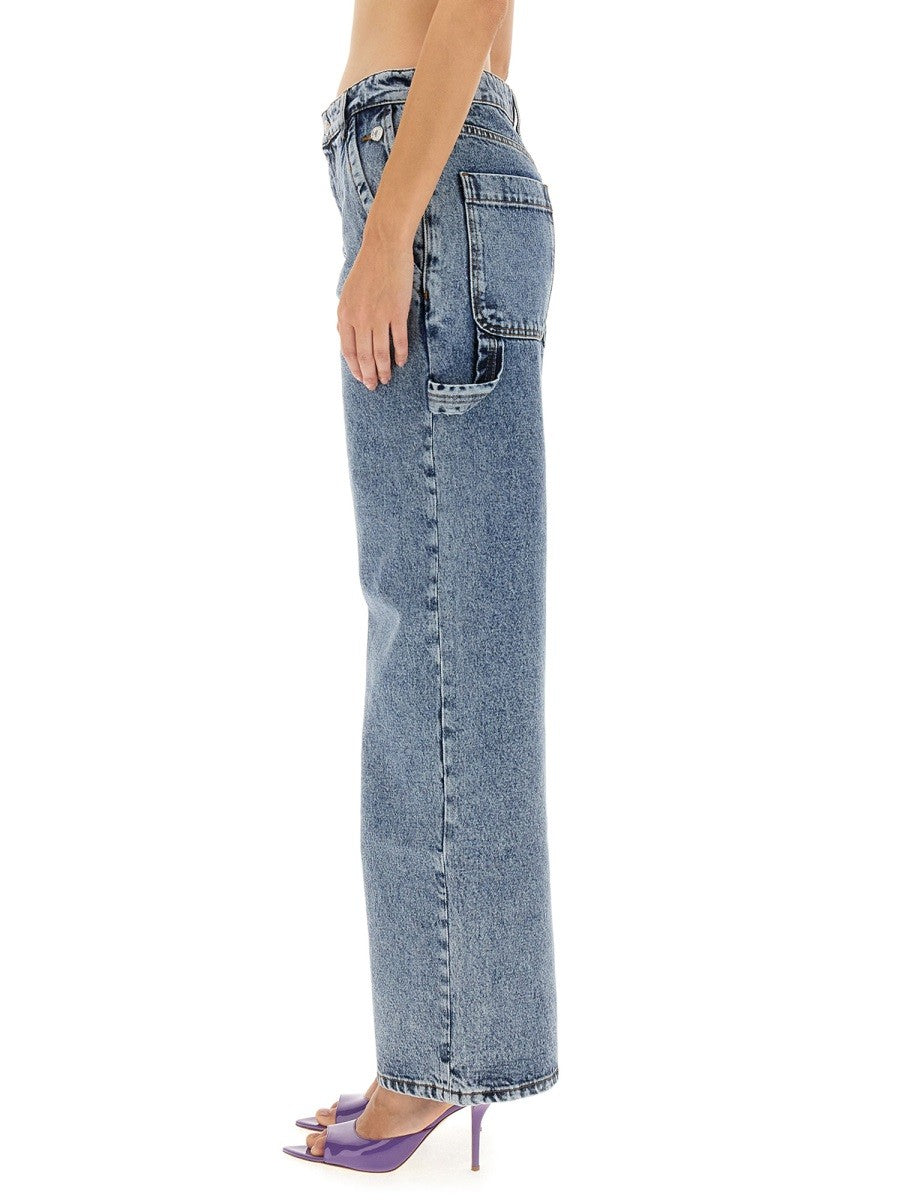 MOSCHINO JEANS JEANS WIDE LEG