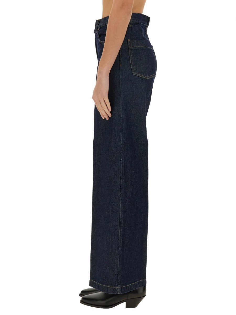 ASPESI JEANS WIDE LEG