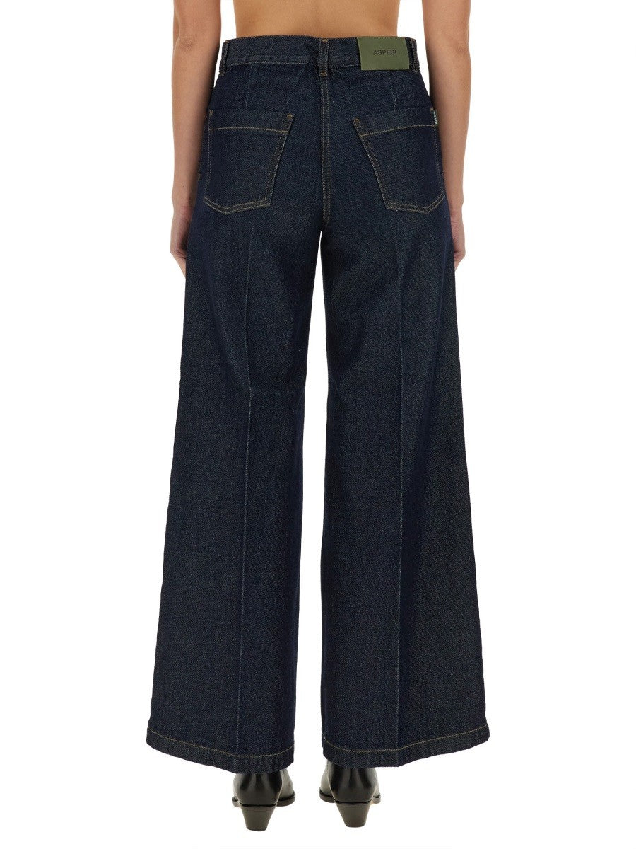 ASPESI JEANS WIDE LEG