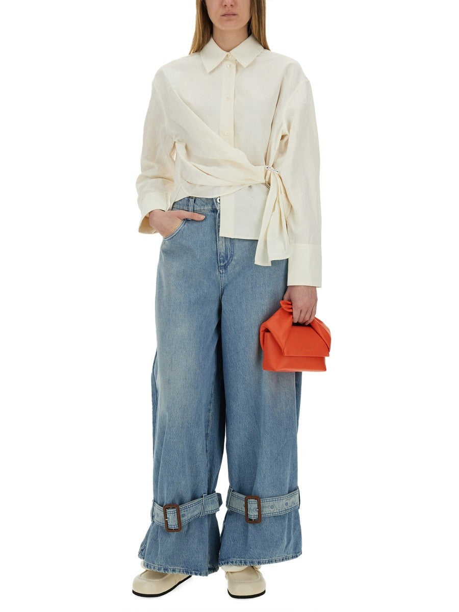 jw anderson JEANS WITH BUCKLE