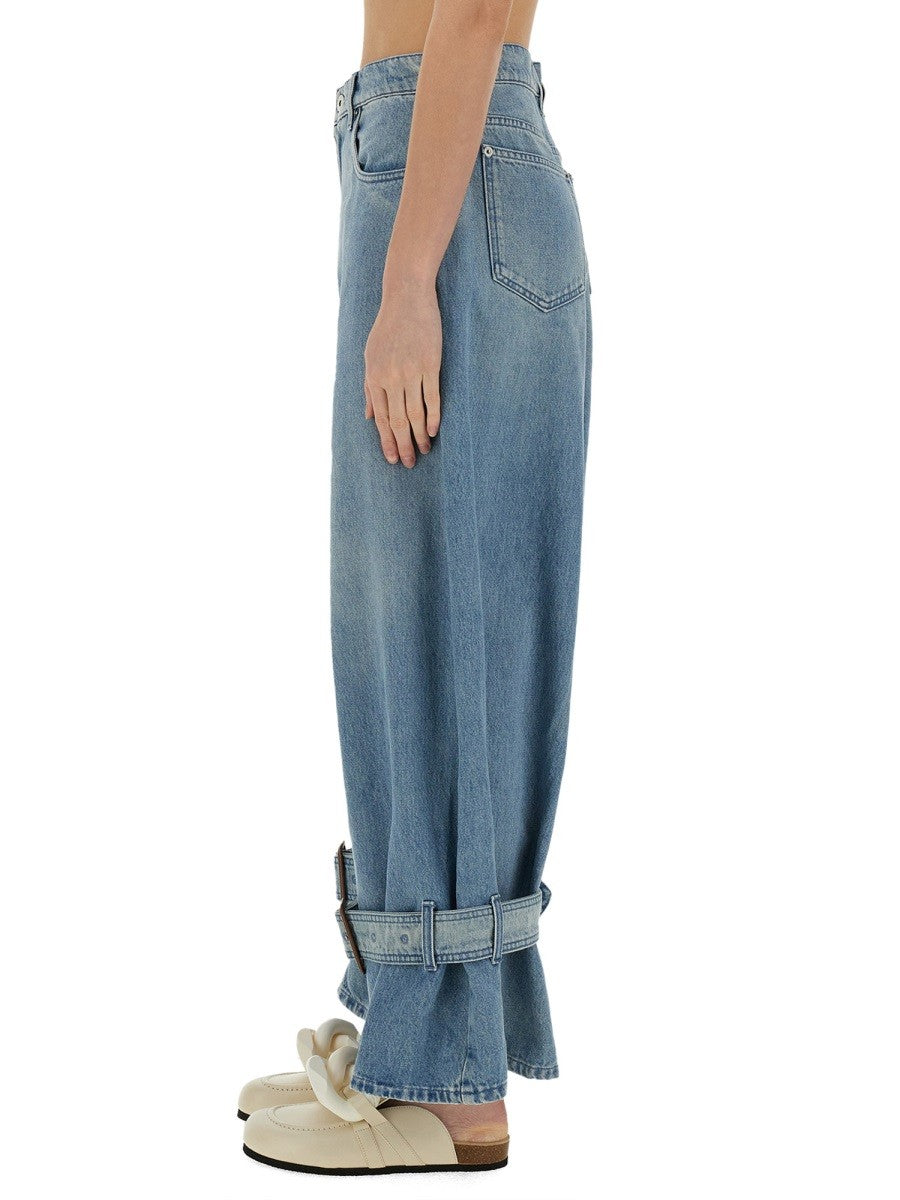 jw anderson JEANS WITH BUCKLE