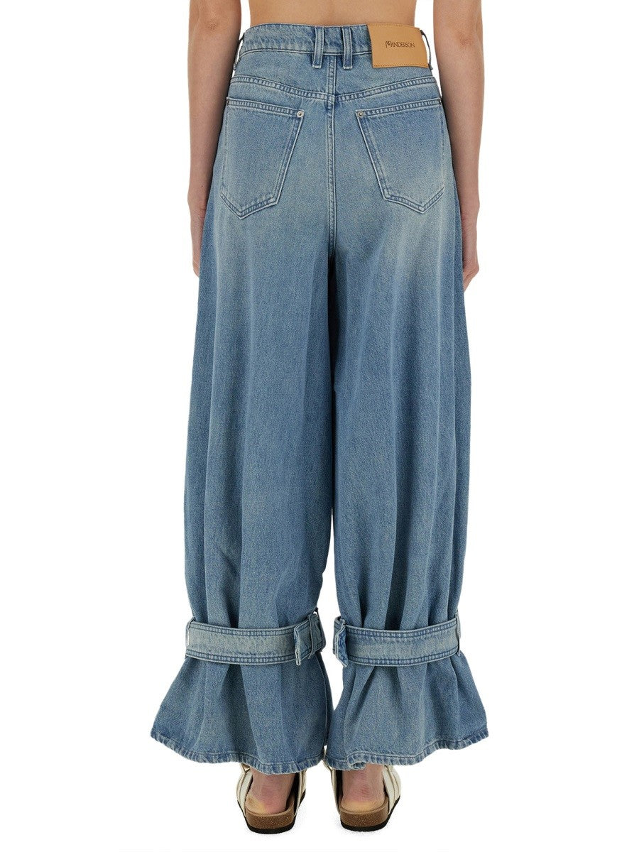 jw anderson JEANS WITH BUCKLE
