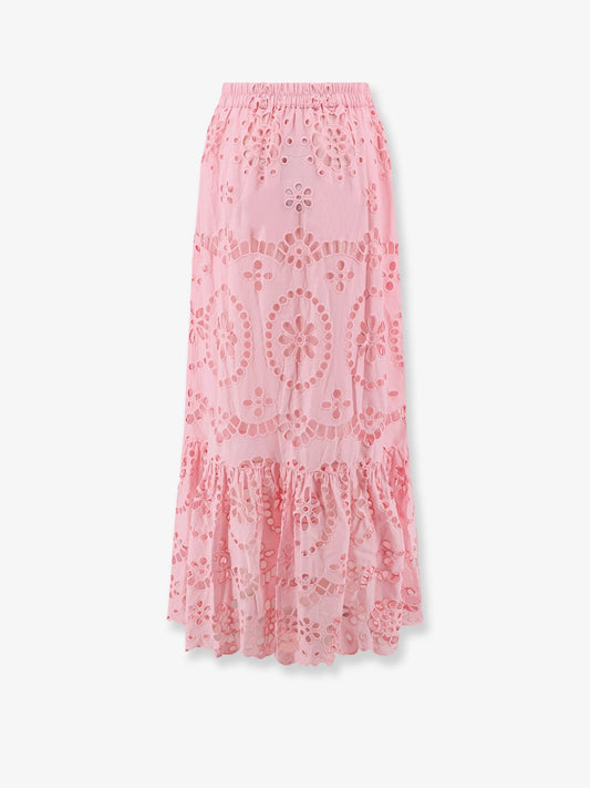 MC2 SAINT BARTH Jenny Sangallo lace skirt