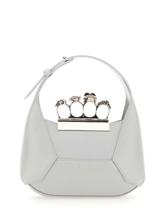 Alexander Mcqueen JEWELLED MINI HOBO BAG