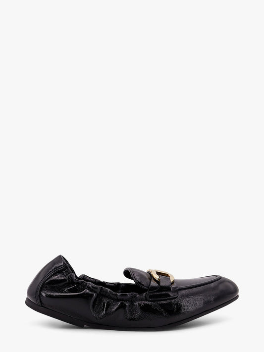 Ferragamo Jodie deconstructed leather loafer