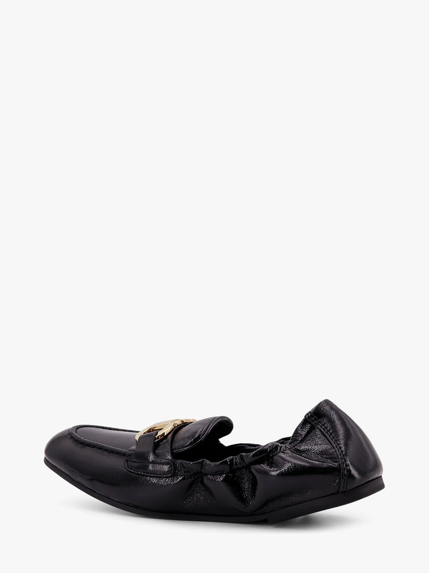 Ferragamo Jodie deconstructed leather loafer