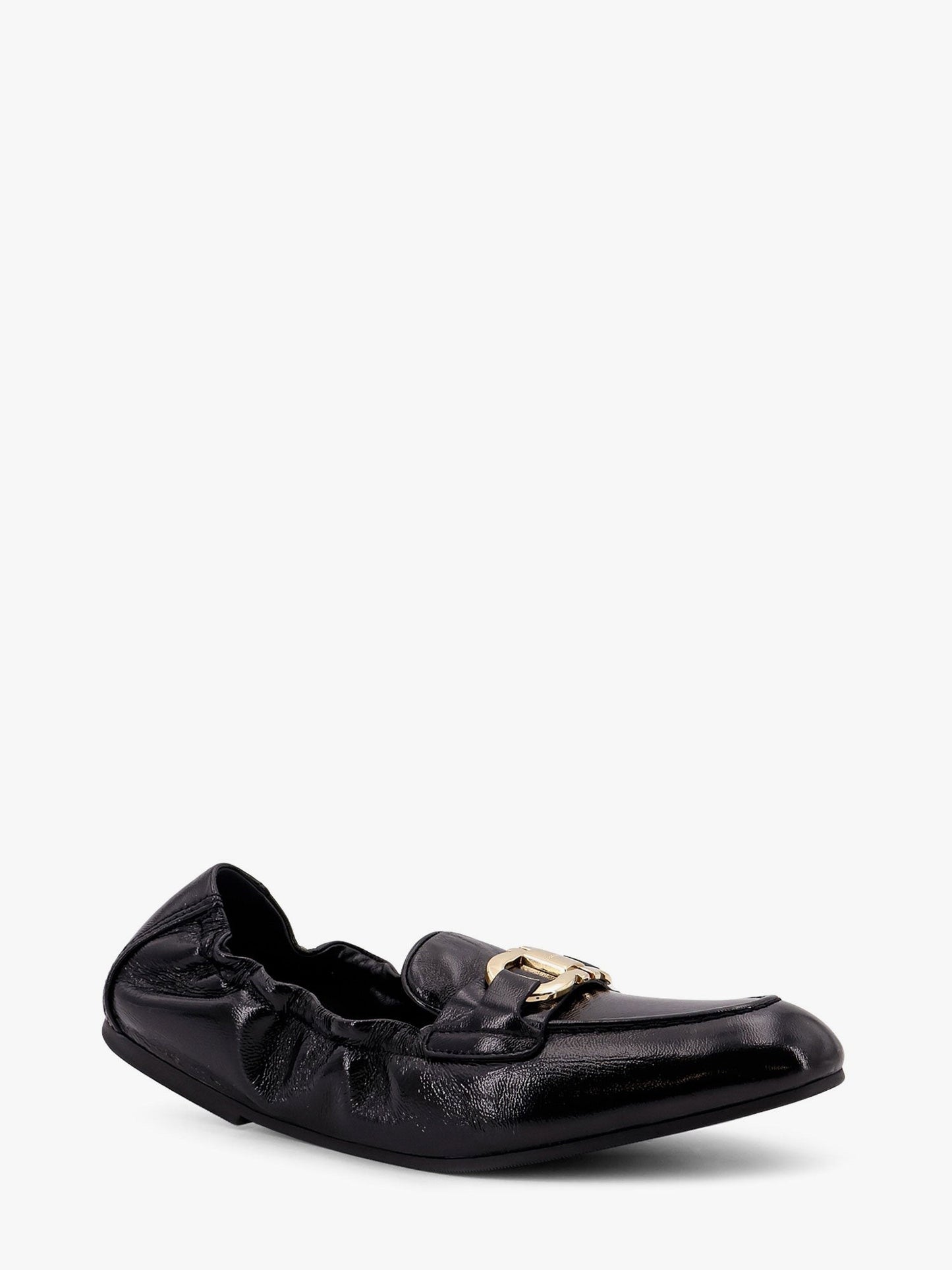 Ferragamo Jodie deconstructed leather loafer