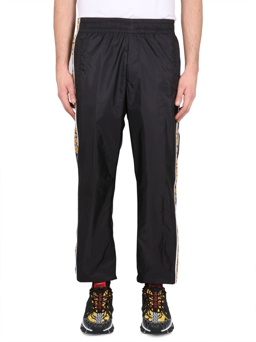 Versace JOGGING PANTS WITH BAROQUE PRINT