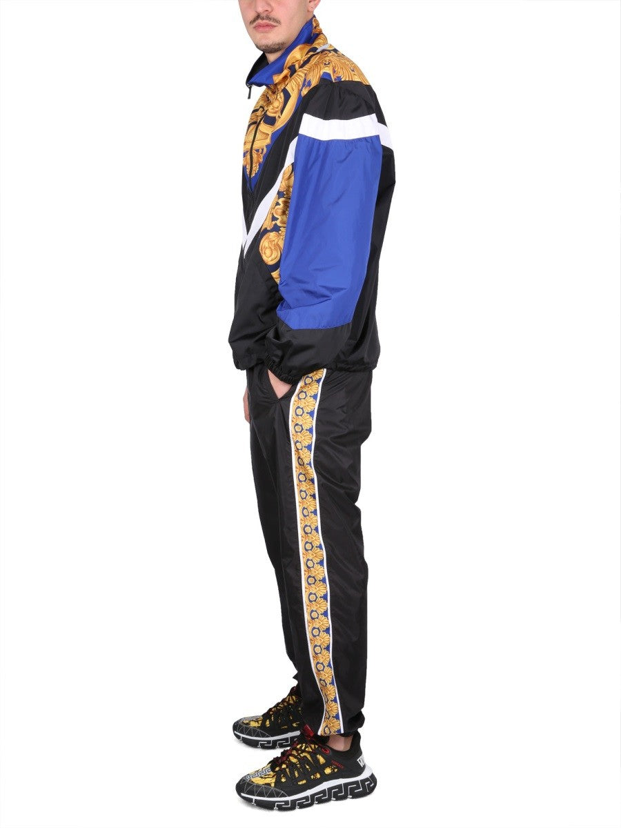 Versace JOGGING PANTS WITH BAROQUE PRINT