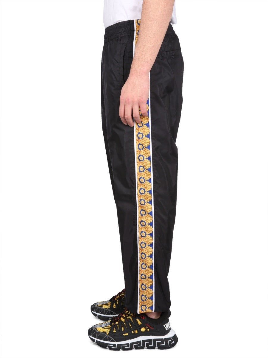 Versace JOGGING PANTS WITH BAROQUE PRINT