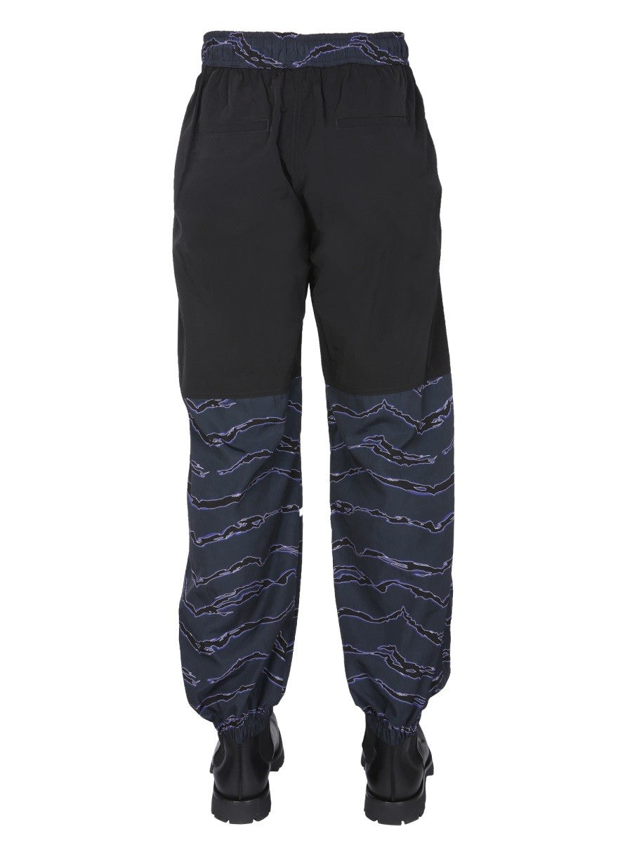 MARCELO BURLON COUNTY OF MILAN JOGGING PANTS WITH CAMOU PRINT