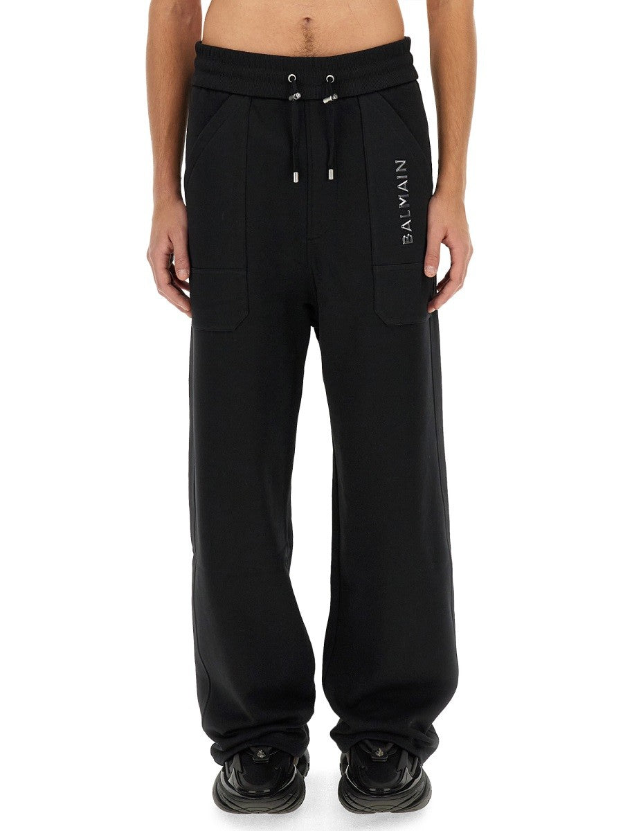 Balmain JOGGING PANTS WITH LOGO