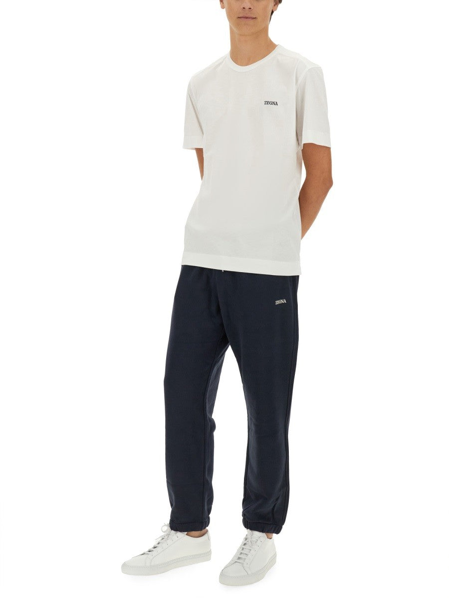 Zegna JOGGING PANTS WITH LOGO