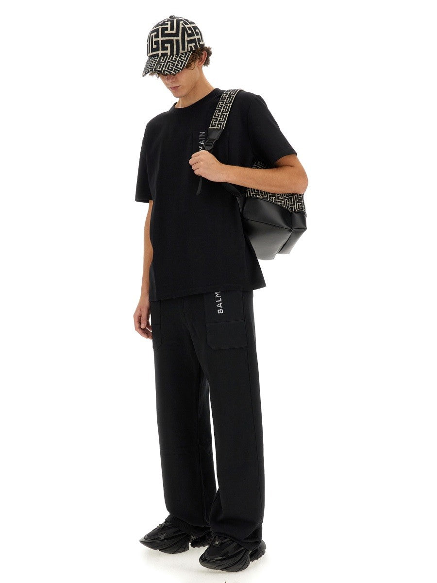 Balmain JOGGING PANTS WITH LOGO