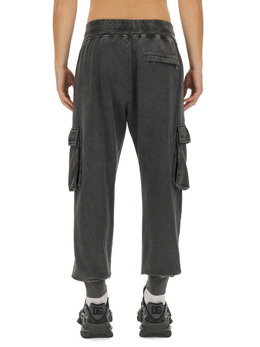 Dolce & Gabbana JOGGING PANTS WITH LOGO